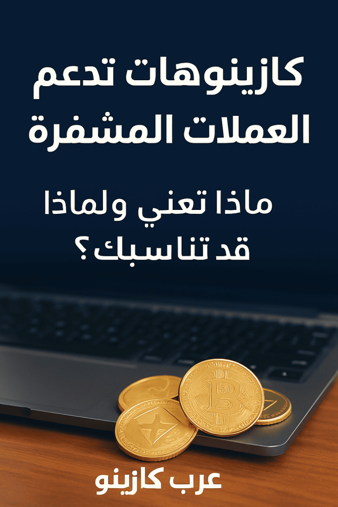 كازينوهات تدعم العملات المشفرة
